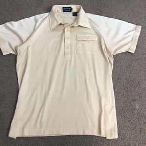 Givenchy for Chesa Men Beige Polo Shirt